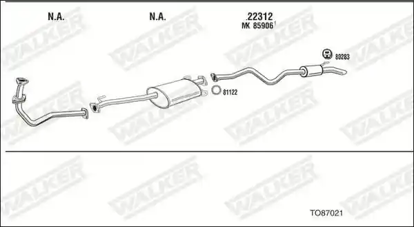 WALKER TO87021