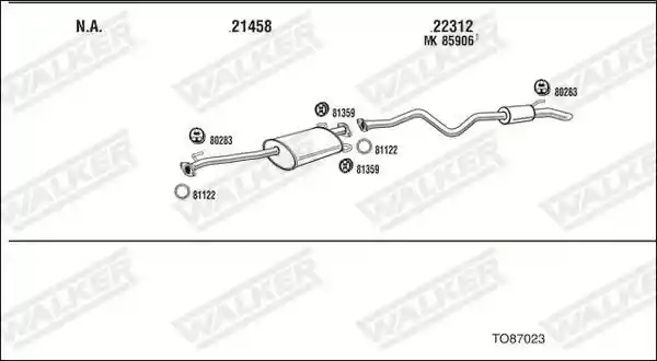 WALKER TO87023