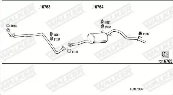 WALKER TO87807