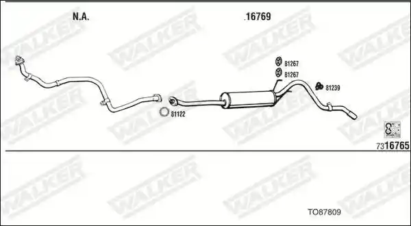 WALKER TO87809