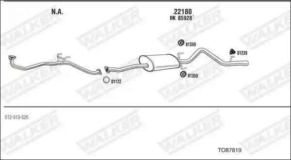 WALKER TO87819