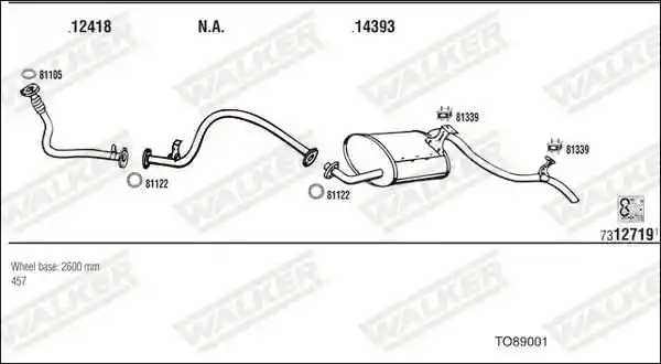 WALKER TO89001