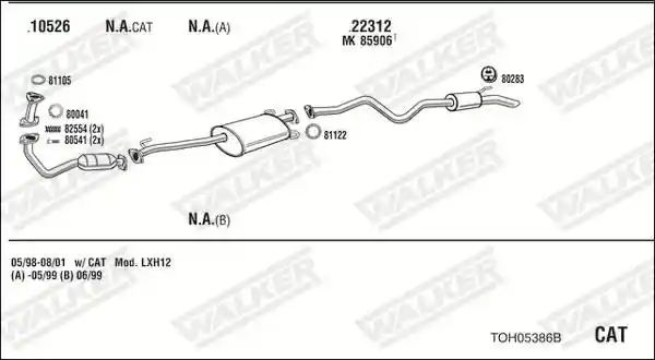WALKER TOH05386B