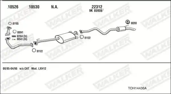 WALKER TOH14436A