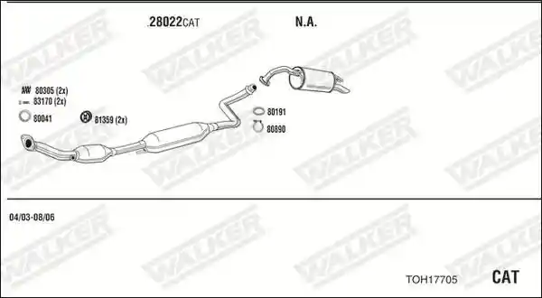 WALKER TOH17705