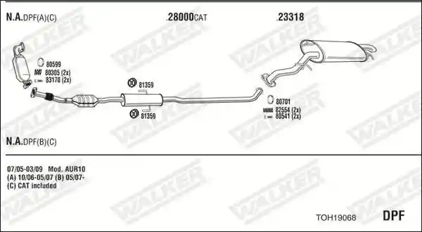 WALKER TOH19068