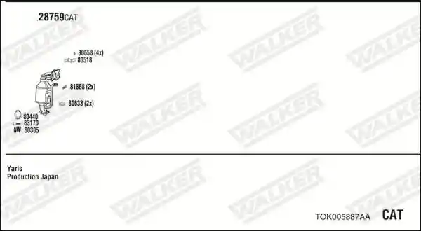 WALKER TOK005887AA