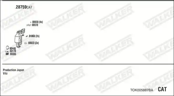 WALKER TOK005887BA