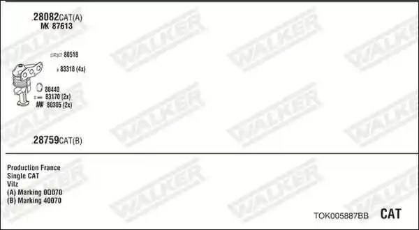WALKER TOK005887BB