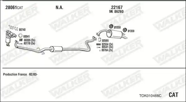 WALKER TOK010466C