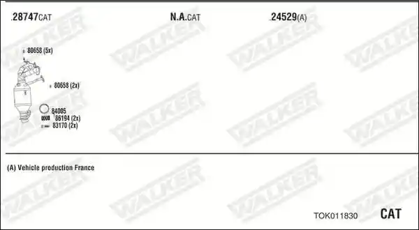 WALKER TOK011830