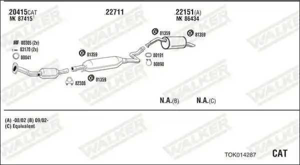 WALKER TOK014287