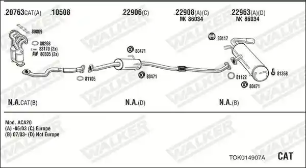 WALKER TOK014907A