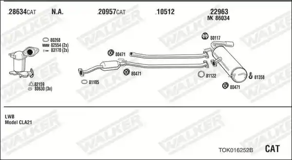 WALKER TOK016252B