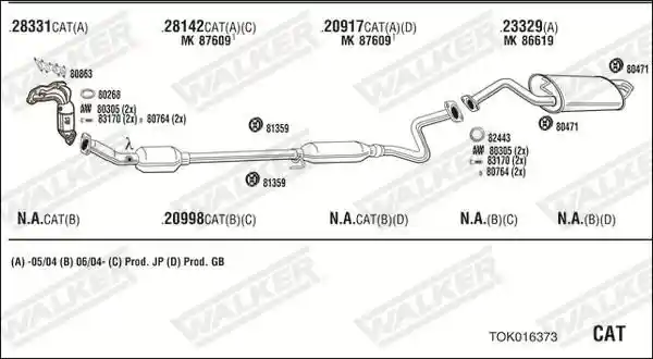WALKER TOK016373