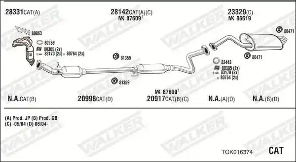 WALKER TOK016374