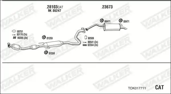 WALKER TOK017711