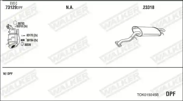 WALKER TOK019245B