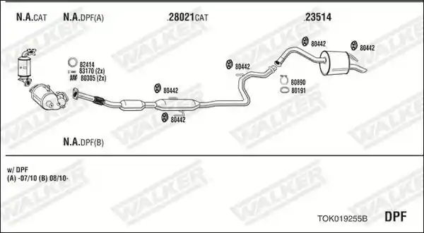 WALKER TOK019255B