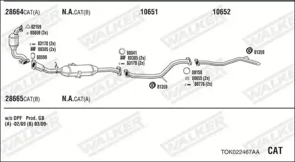 WALKER TOK022467AA