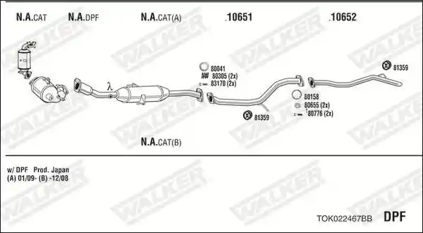 WALKER TOK022467BB