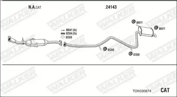 WALKER TOK030874