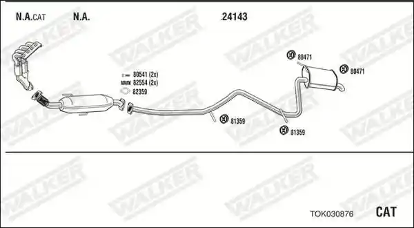 WALKER TOK030876