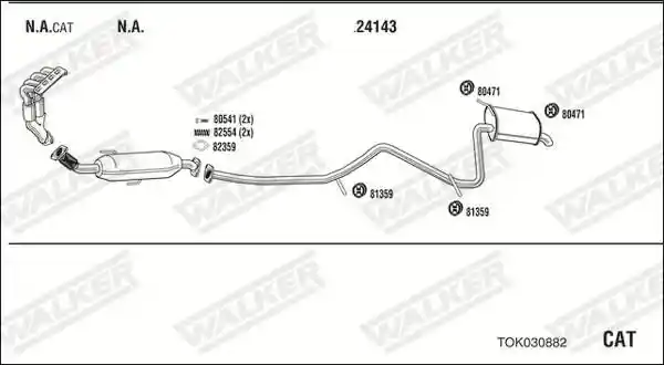 WALKER TOK030882