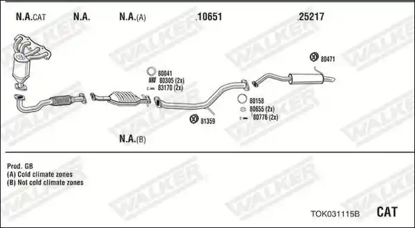 WALKER TOK031115B