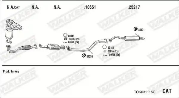 WALKER TOK031115C