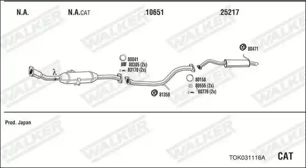 WALKER TOK031116A