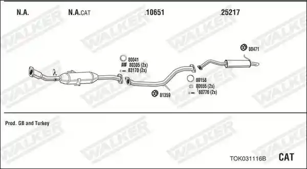 WALKER TOK031116B