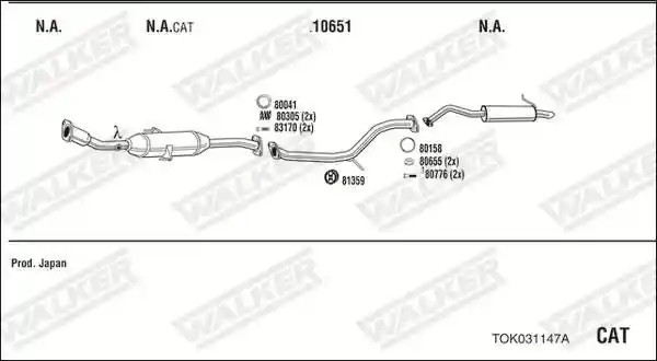 WALKER TOK031147A