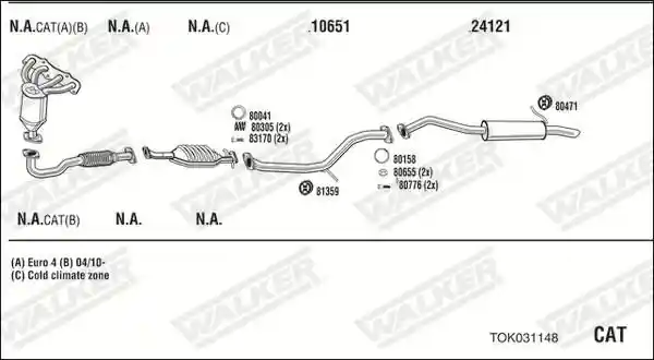 WALKER TOK031148
