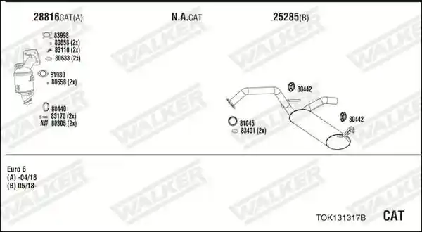 WALKER TOK131317B