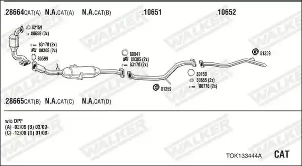 WALKER TOK133444A
