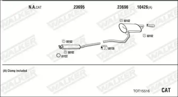 WALKER TOT15516