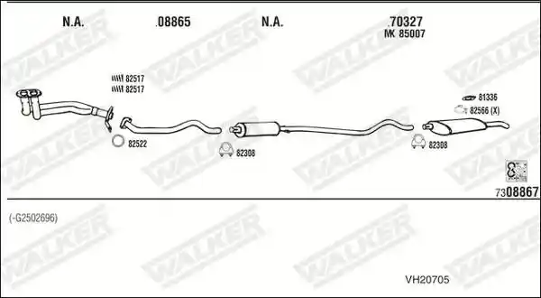 WALKER VH20705