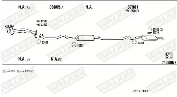 WALKER VH20706B