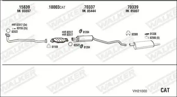 WALKER VH21000