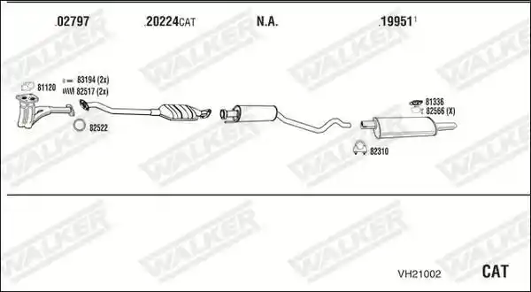 WALKER VH21002