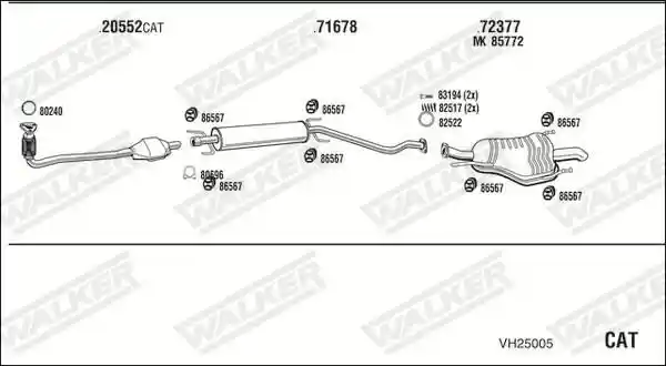 WALKER VH25005