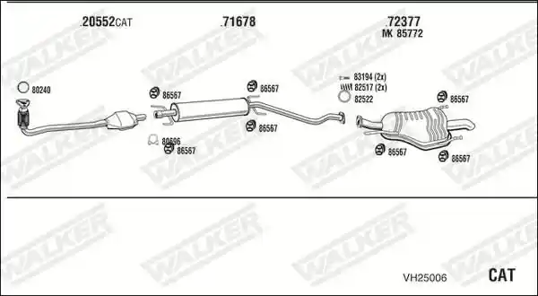 WALKER VH25006