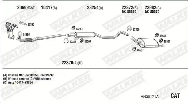 WALKER VH30171A