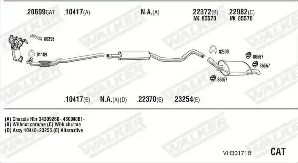 WALKER VH30171B