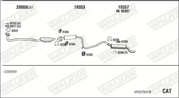 WALKER VH37501B