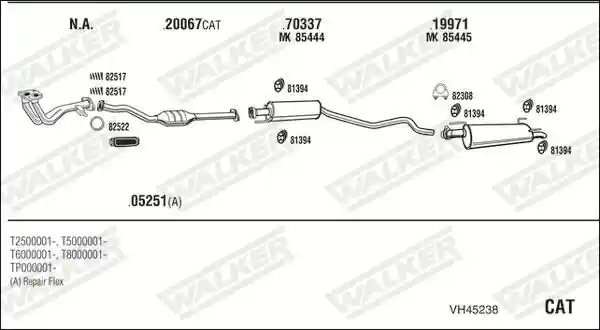 WALKER VH45238