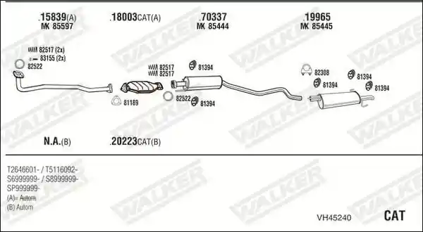 WALKER VH45240
