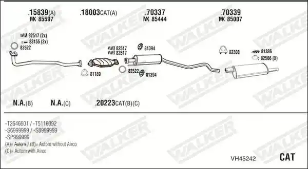 WALKER VH45242