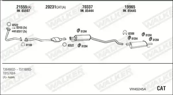 WALKER VH45245A